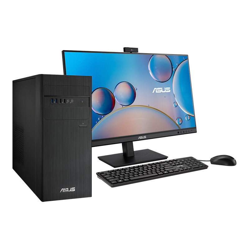 华硕(ASUS)破晓 T5 个人办公家用 商用台式电脑整机 24.1英寸 (I512400 16G 1T+1T Win11)