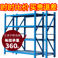 货架仓储轻型货物置物架仓库储藏室货架多层超市展示架家用铁架子壹德壹