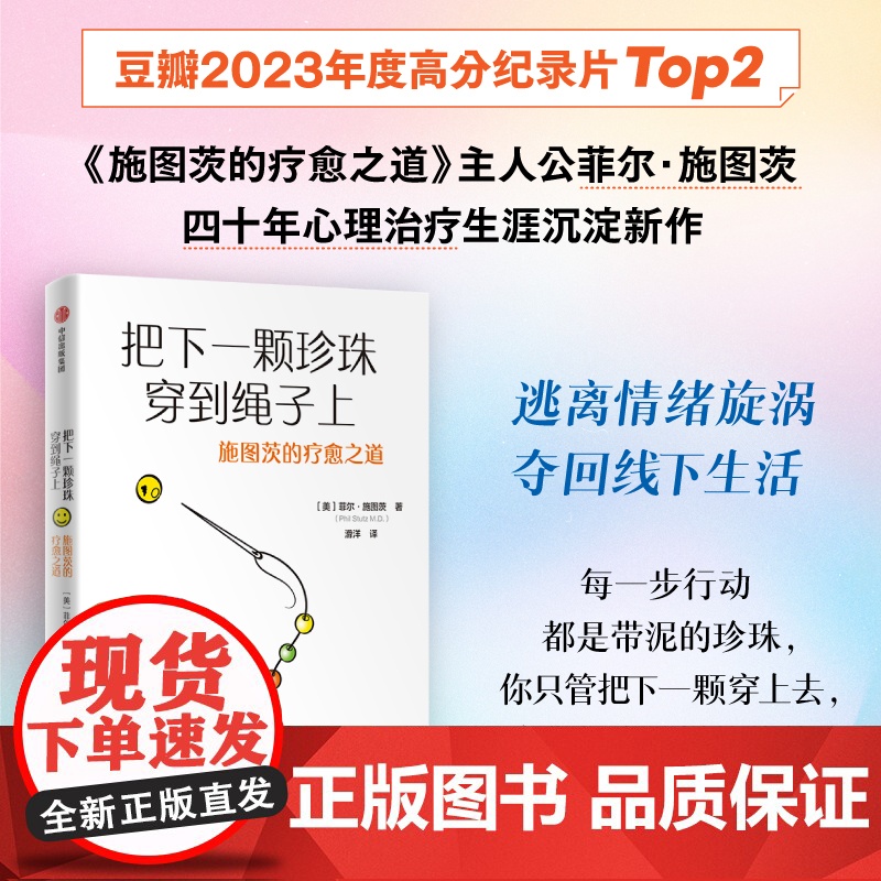 把下一颗珍珠穿到绳子上 施图茨的疗愈之道 菲尔施图茨著 精神分析 心灵疗愈 30种人生命题 跳出情绪旋涡 复原力 自我提高清大图