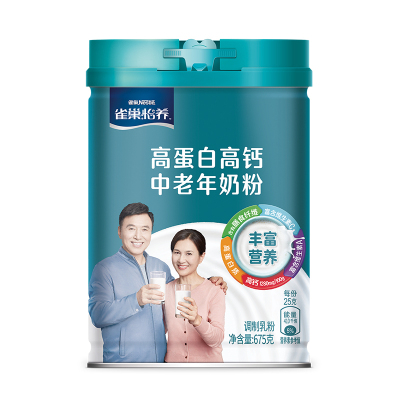 雀巢怡养高蛋白中老年奶粉675g
