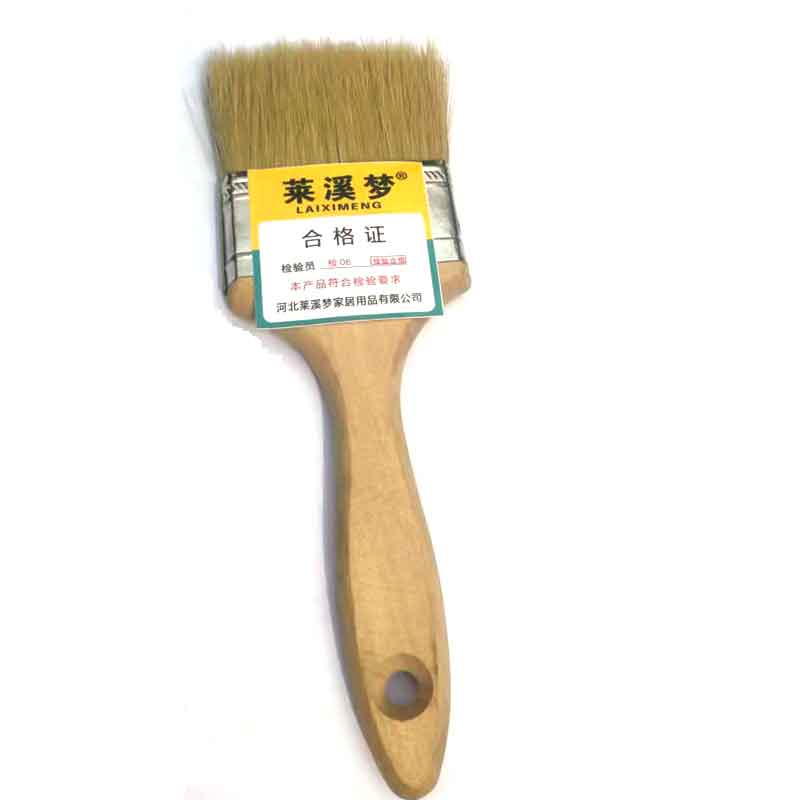 油漆刷扁油刷涂料刷毛刷子(加厚)3寸75mm 把高清大图