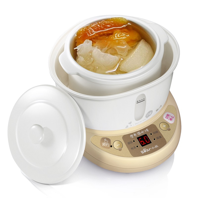 小熊（Bear）电炖锅 电炖盅 煲汤锅 煮粥锅养生陶瓷锅 DDZ-108TA（xl）