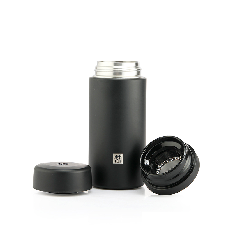双立人(ZWILLING)真空保温杯420毫升 黑色 ZW-BP102
