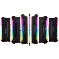 美商海盗船（USCORSAIR）台式机内存条电脑内存条16G(8G*2)套条 DDR4 3000Hz RGB PRO电脑高频游戏内存条DIY电脑内存条组装机内存条