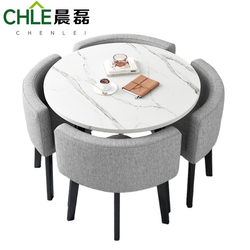 晨磊洽谈桌一桌四布椅/套高清大图