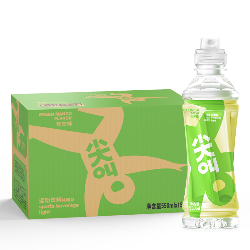 Zs-农夫山泉 功能饮料 尖叫运动饮料 青芒味550ml*15瓶 整箱装
