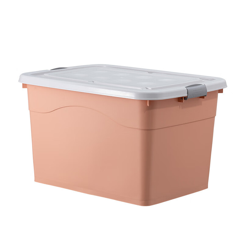 苏识 78 *58* 47cm-北欧红 6轮 塑料收纳箱 (计价单位:个) 北欧红高清大图