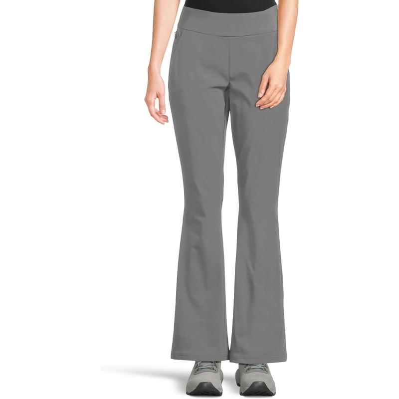 哥伦比亚(Columbia)高弹力防晒防泼水户外运动休闲女士束腰直筒长 City_Grey LG