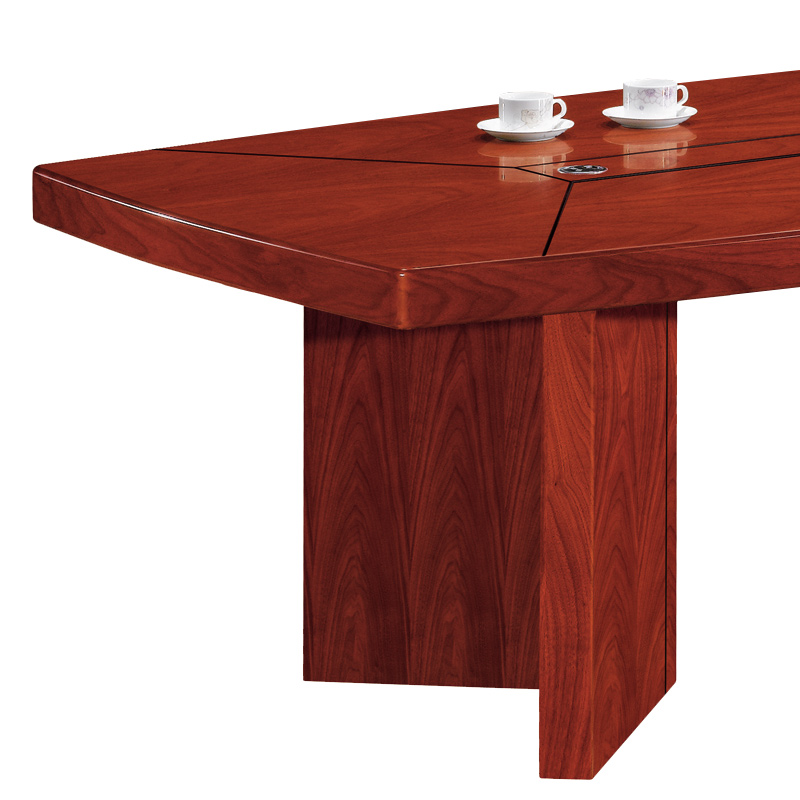 中豫鑫泽 ZYXZ4052372办公家具会议桌接待洽谈桌会议台桌 2.4米高清大图