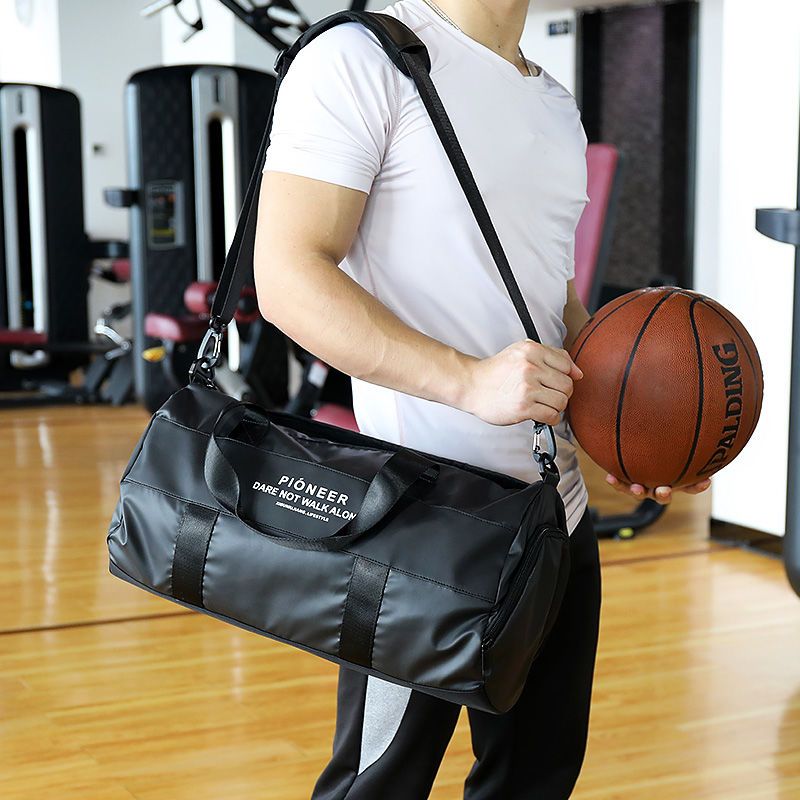 派尼美特行李包男干湿分离健身包运动包训练手提游泳袋休闲潮单肩斜挎