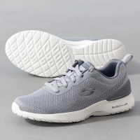 Skechers斯凯奇男鞋新款轻便缓震百搭低帮绑带运动休闲鞋232691-GRY ZP