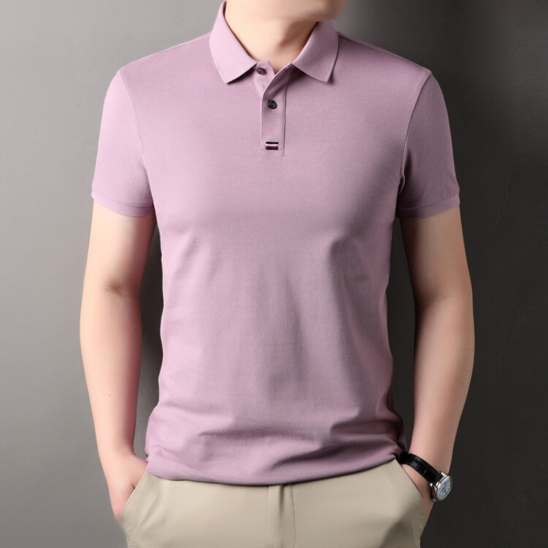 恒源祥品牌新款纯白色短袖男士t恤修身时尚休闲韩版青年男装体恤2024