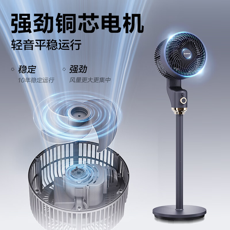 艾美特AIRMATE 空气循环扇机械款 FA18-X191高清大图