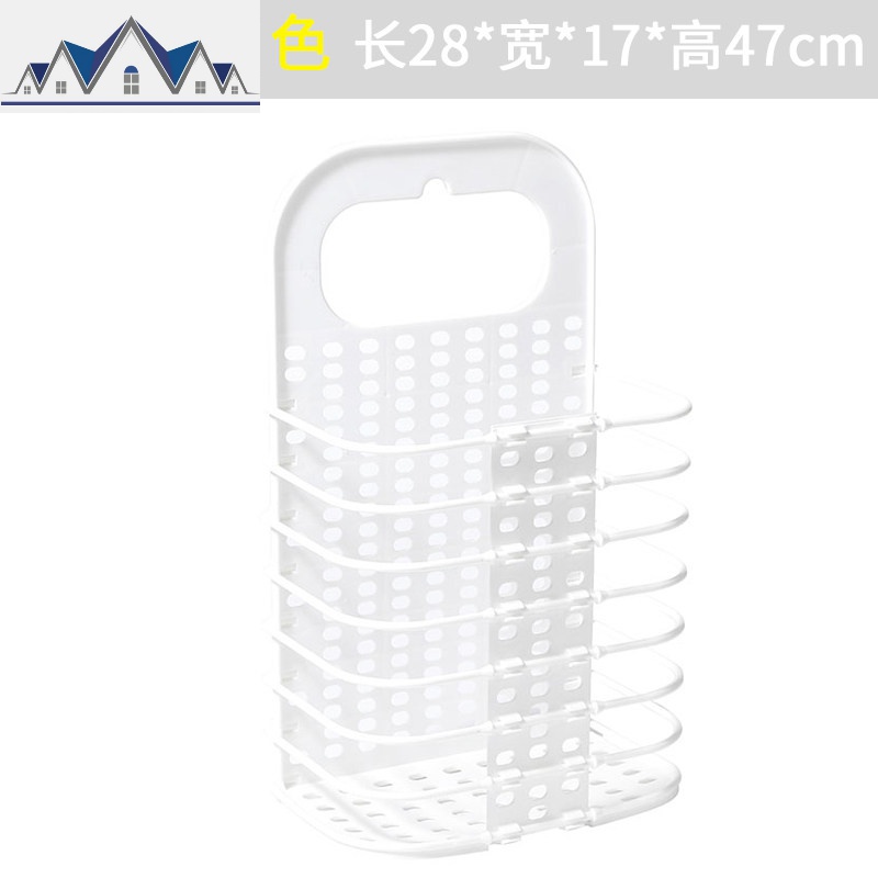 可折叠脏衣篮壁挂家用挂墙收纳筐浴室洗衣篮脏衣服收纳篮脏衣篓 三维工匠高清大图