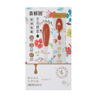 森蜂园 多花蜂蜜(勺蜜)-12克*5条勺装单勺密包装,便捷携带直接搅拌