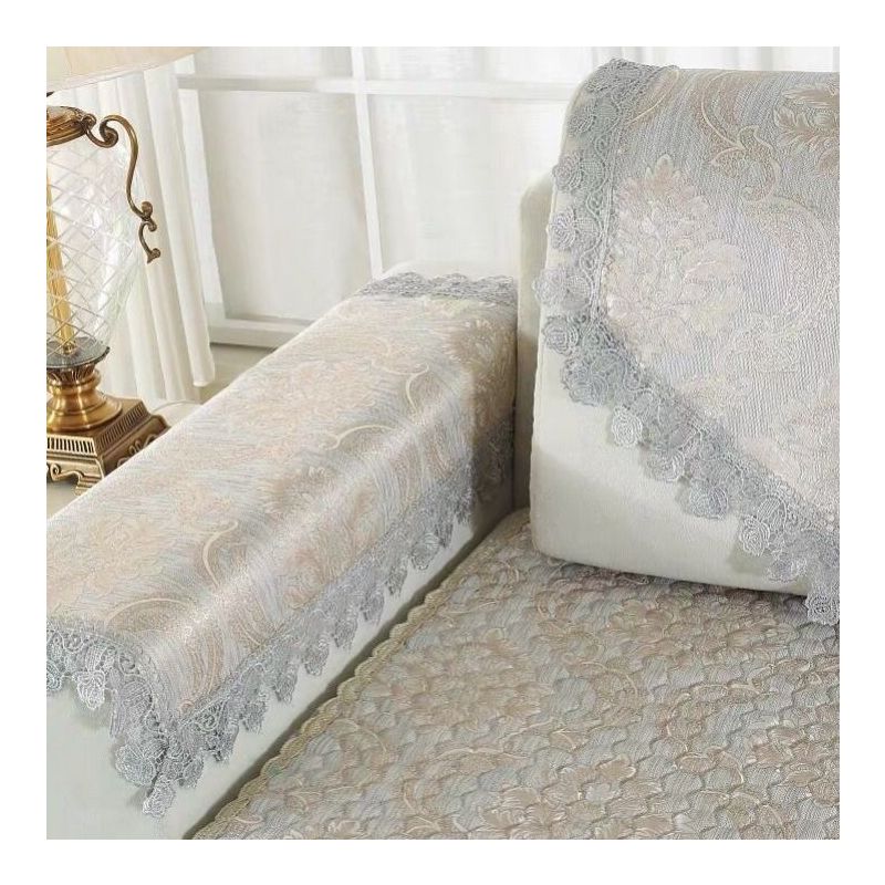 蕾丝沙发巾靠背巾扶手巾棉麻欧式高档盖巾沙发罩防尘布可定做四季欧意