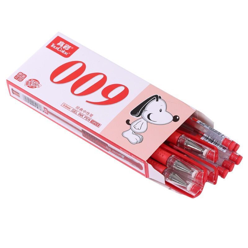 真彩 红色 0.5mm 新 中性笔 GP-009(单位:支)