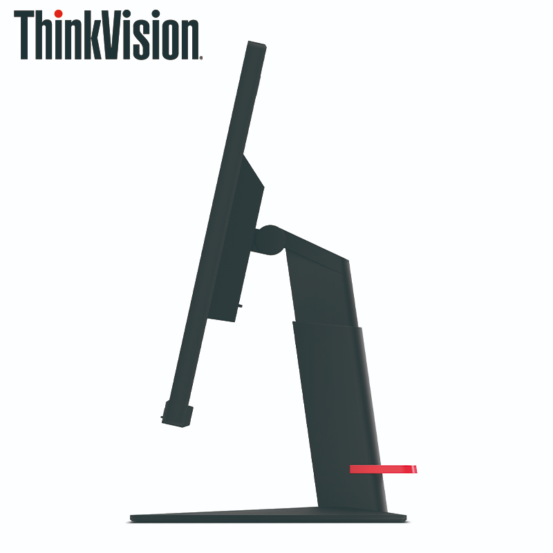 联想(Lenovo)ThinkVision T27p 27英寸屏 4K高清窄边框 全功能USB Type-C 电脑显示器 (DP/HDMI接口)