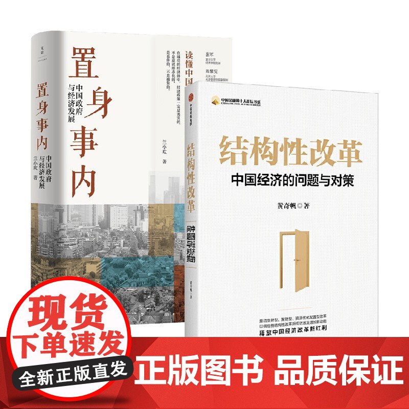 置身事内+结构性改革 兰小欢等 著 经济高清大图