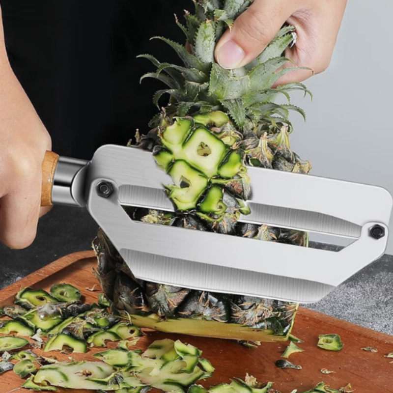 派莱斯(PLYS)刀尖角度≥60度,刃长150(含)-220mm 传统木柄甘蔗刀高清大图