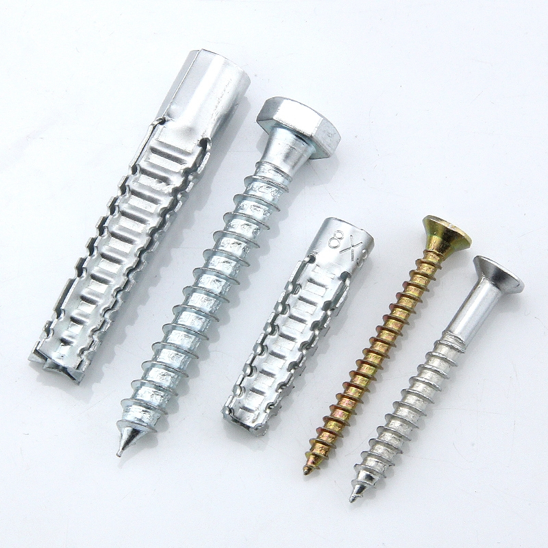 金属膨胀螺丝钉法耐替代塑料膨胀管锯齿带刺涨塞膨胀螺丝m6m8m10