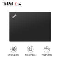 【可装Win7】联想ThinkPad E14 16CD 14英寸轻薄便携商务笔记本电脑 十代i5-10210U 定制16G内存 256G固态+1TB机械 FHD屏1920*1080