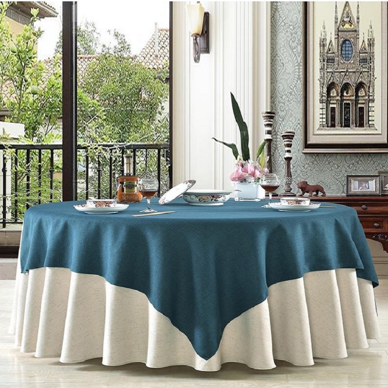 洛菲源 餐厅常用台布桌布规格120*180cm 1条 纯色台布高清大图