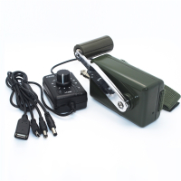 手摇发电机大功率手摇充电器回固户外手机电脑应急充电30W0-28V