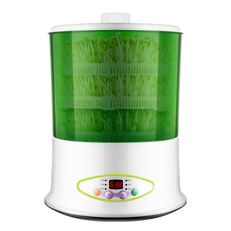 豆芽机法耐fanai家用全自动正品三层大容量多功能酸奶米酒发芽生豆芽