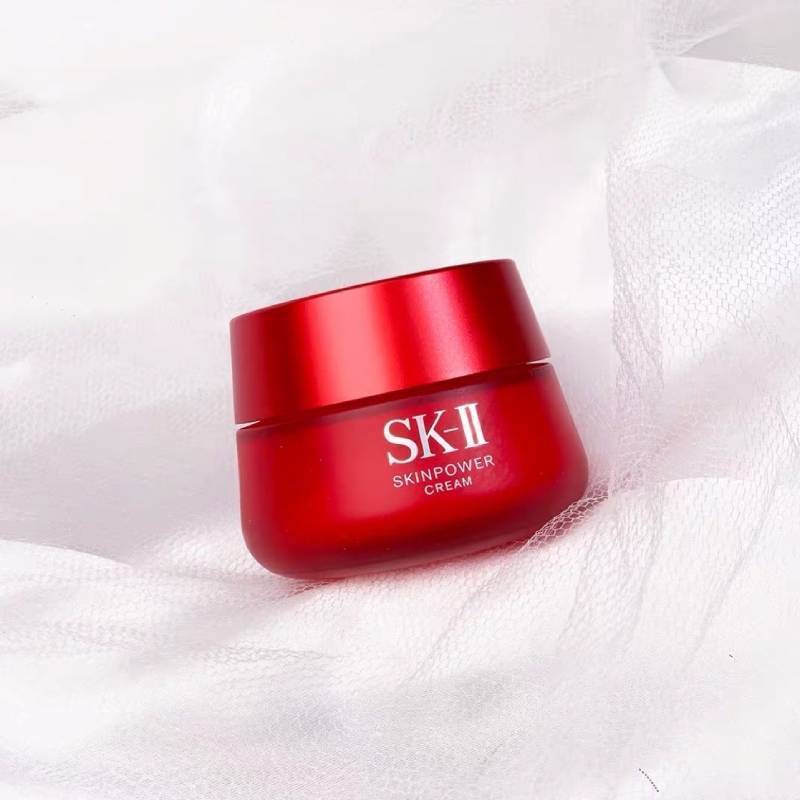 SK-II 赋能焕采 精华霜(大红瓶面霜)50g高清大图