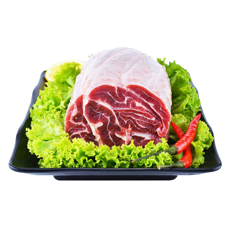 中粮家佳康(JOYCOME)阿根廷牛腱子1000g 整根鲜牛腱牛腿肉冷冻排酸牛肉