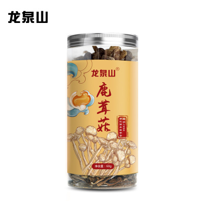 龙泉山鹿茸菇干货60g/罐 鹿茸菌新鲜干蘑菇食用菌福建特产爆炒煲汤好材料干货