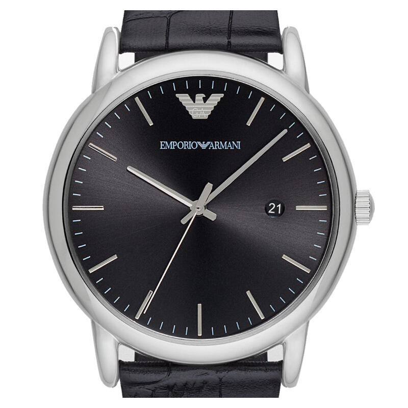 阿玛尼(EMPORIO ARMANI)男士手表 欧美品牌时尚商务石英表男 AR2500
