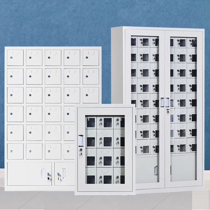迅迈 9门工具充电柜手机柜存放柜usb集中充电柜带锁寄存保密储存工地电动工具充电柜高清大图
