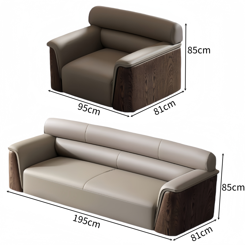 豫龙都 接待沙发 3+1 套高清大图