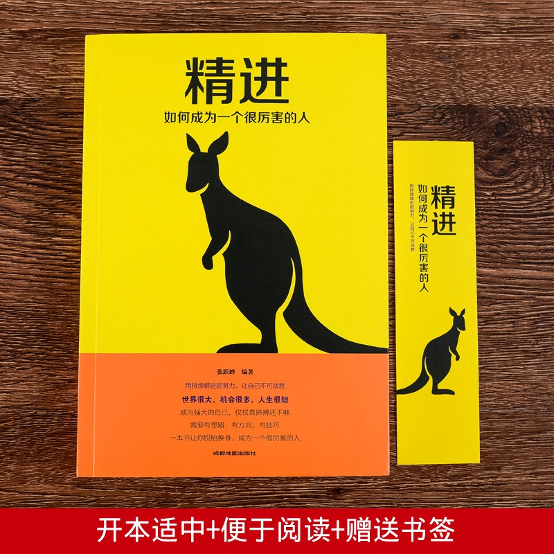 [正版]精进:如何成为一个很厉害的人+气场:让你更强大的神秘力量 共两册 细节决定成败 思路决定出路 自控力 正能量成