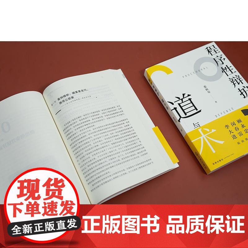 [2025新书]程序性辩护的道与术 娄秋琴著 法律出版社高清大图