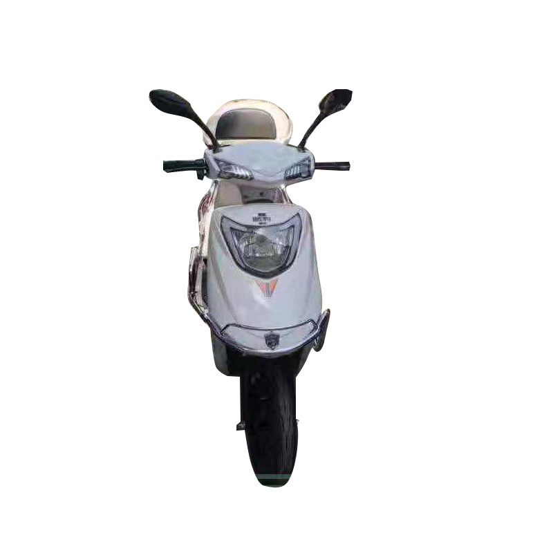 众星 踏板电动车 60v 续航70公里 白色 双侧蓝字安全巡查