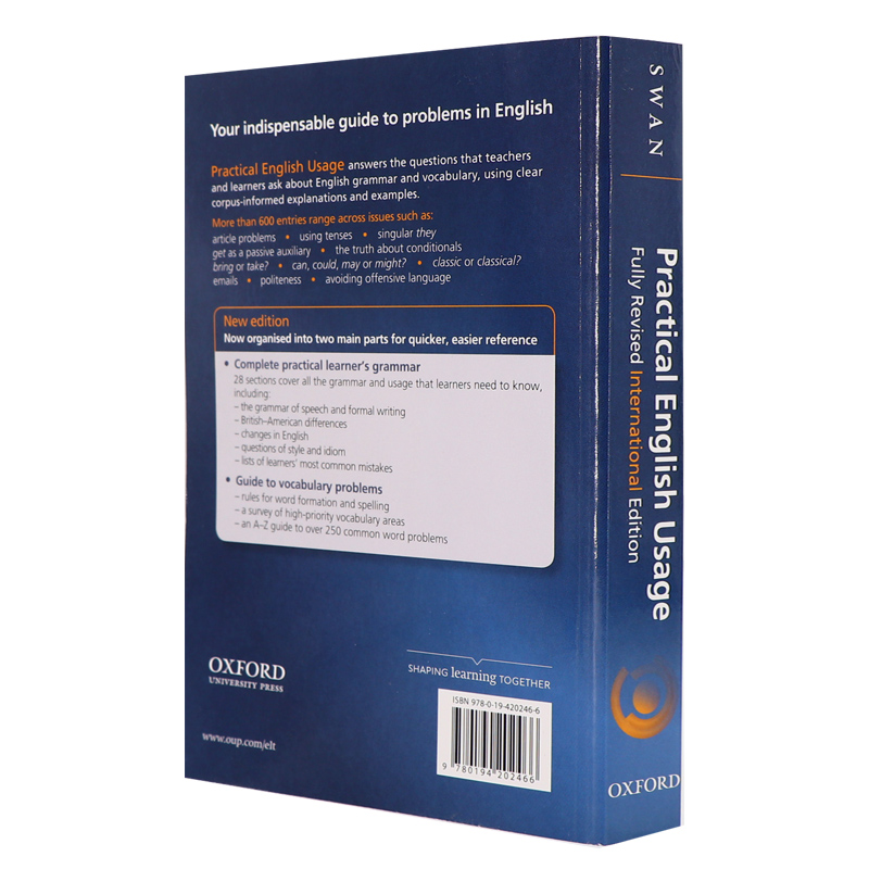 牛津英语搭配词典第二版 [正版]牛津英语用法指南Oxford Practical English Usage英文原版 语高清大图