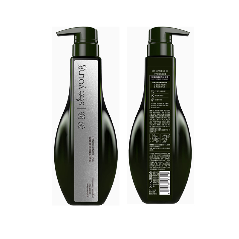 滋源轻盈柔顺滋养护发素535g瓶高清大图