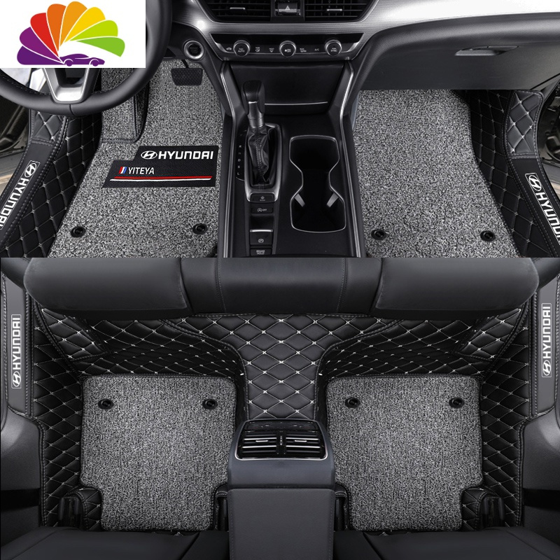 舒适主义专用于北京现代ix35朗动领动名图悦动ix25途胜全包围汽车脚垫