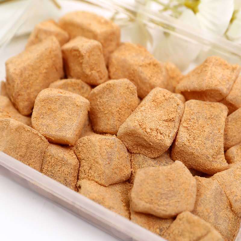 顺丰粘掌柜打糕红豆方糕豆面卷驴打滚朝族打糕块东北特产450g