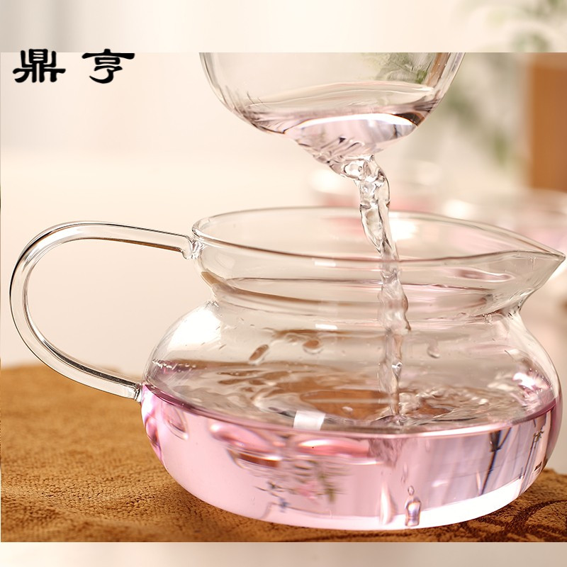 鼎亨茶壶玻璃过滤透明耐热功夫水果花茶煮普洱咖啡特价(神来壶