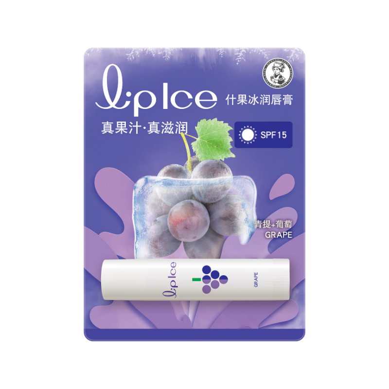 曼秀雷敦什果冰润唇膏-青提+葡萄 3.5g