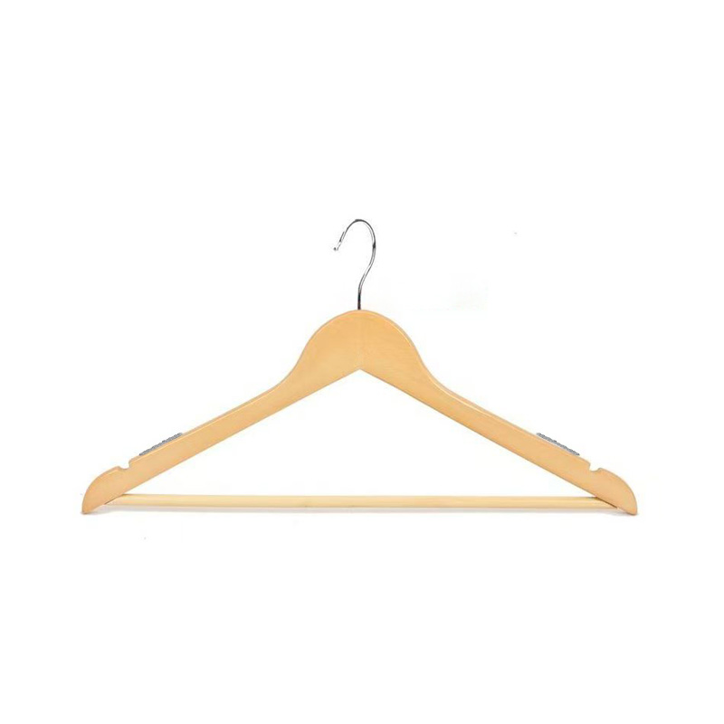 山之只 木质防滑衣架 44.5cm *个