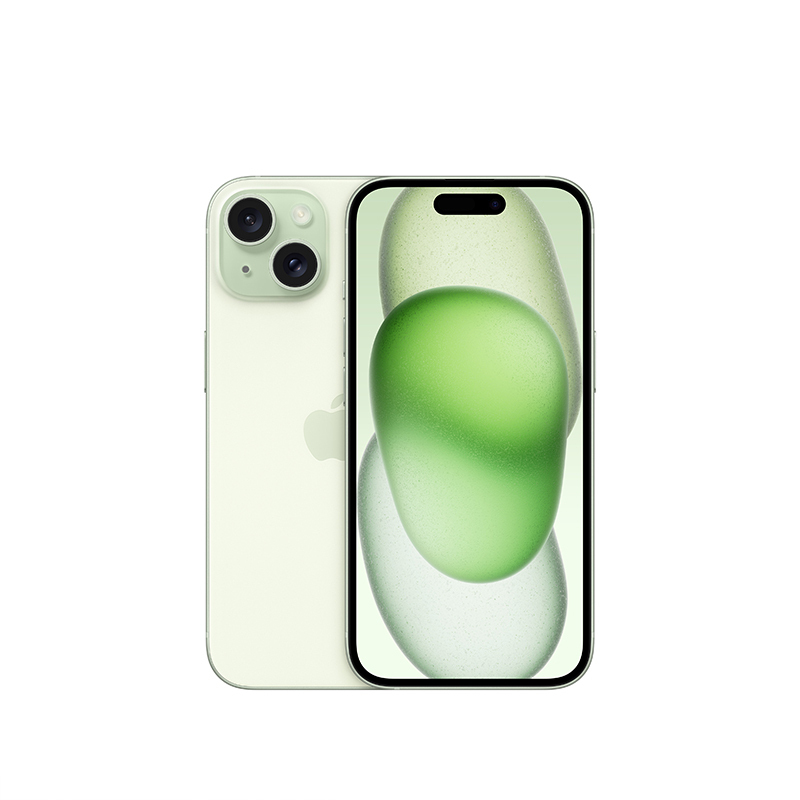 [快充套装]Apple iPhone 15 128G 绿色 移动联通电信5G全网通手机