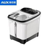奥克斯(AUX)泡脚桶足浴盆全自动加热恒温电动按摩足疗神器[熏蒸泡豪华款]