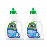 益欣香薰防染色洗衣液2.08KG*2瓶家庭装手洗洁净双效除菌清新持久留香抑菌植萃大桶