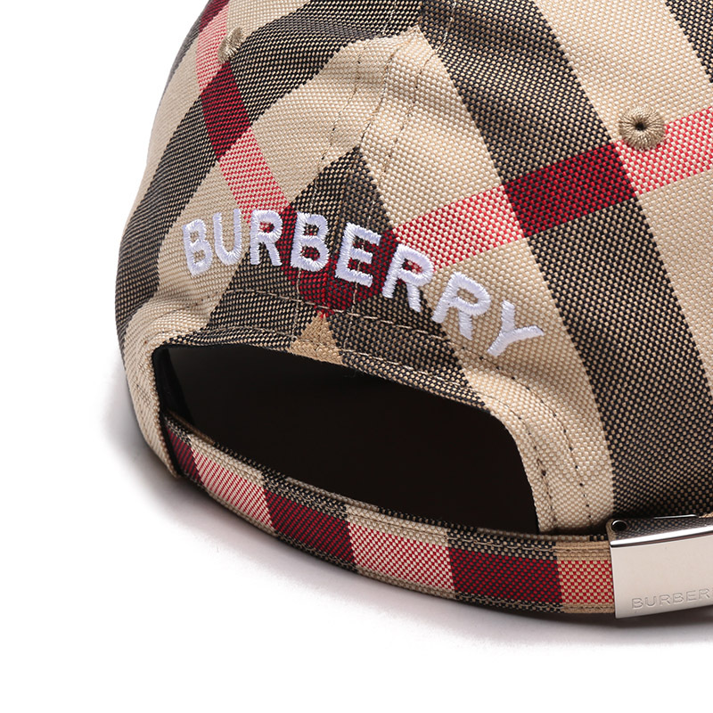 博柏利burberry男女通用款棉质帽子棒球帽鸭舌帽8056076