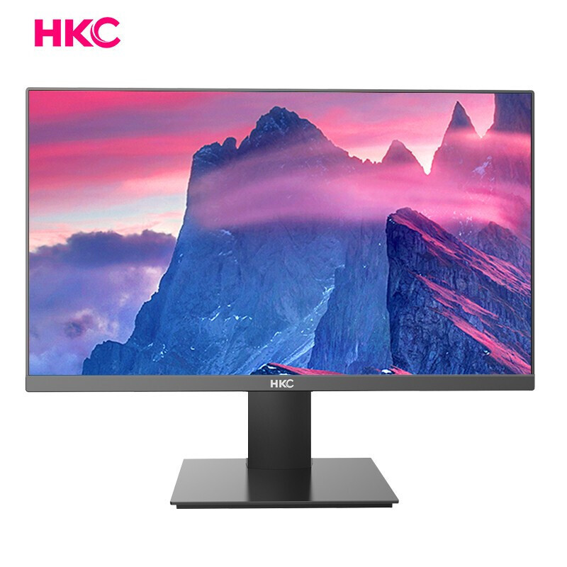 HKC H279 27英寸显示器VA 商务时尚办公hdmi微边框台式电脑 游戏设计直面屏幕